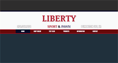 Desktop Screenshot of libertysportandpawn.com